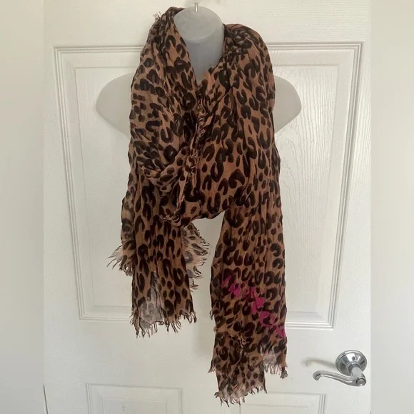 Louis Vuitton Stephen Sprouse Leopard Print scarf - Picture 1 of 8